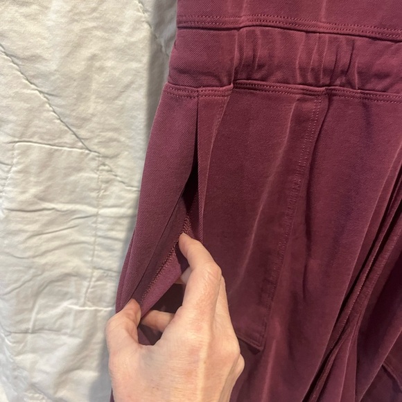 Lou & Grey Sandwashed Sleeveless Romper Purple Med - Picture 9 of 15